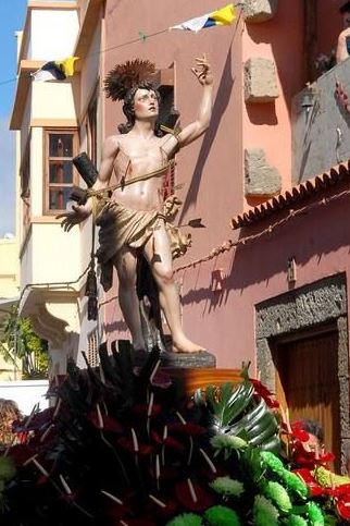 Fiestas de San Sebastián en Agüimes