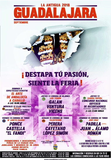 Feria Taurina La Antigua de Guadalajara