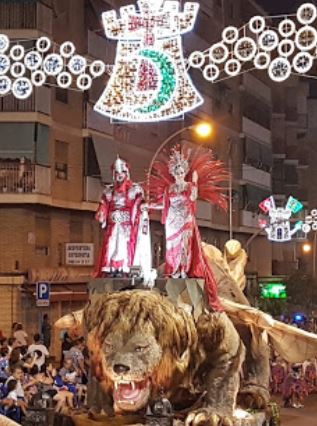 Moros y Cristianos en Altozano