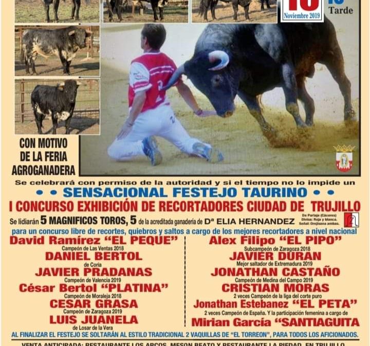 Festejos taurinos en Trujillo