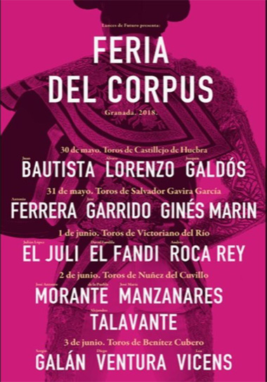 Feria Taurina del Corpus de Granada