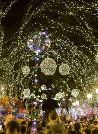 Fiesta Navidad en Palma Mallorca