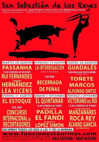 Feria Taurina de San Sebastián de los Reyes